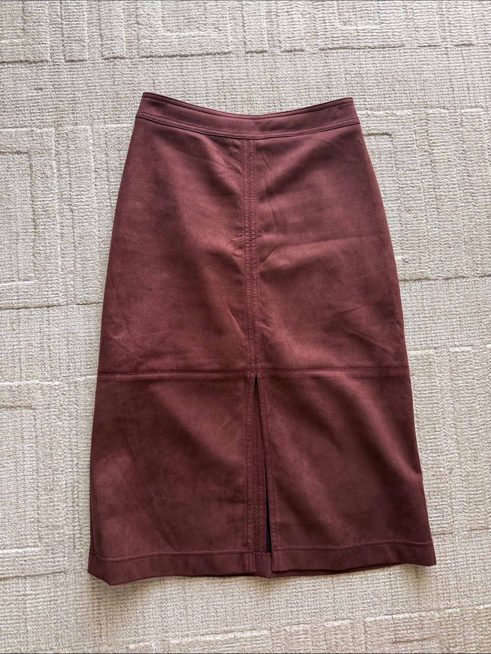 a new day Midi Pencil Skirt in Burgundy